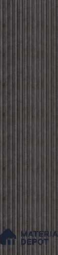 Grey Patterned Louver PN 02852 9 ft x 9.6 inch Charcoal Panel - 10 mm | Suitable for Feature Wall, TV Unit & Living Room | Width is Subjected to 5% Variation