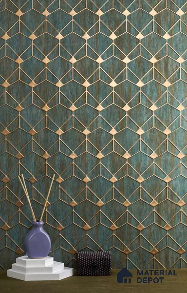 Black Luxury Look Charcoal Decorative Wall Panel PN 05086 8 ft x 2 ft - 4 mm | Suitable for Feature Wall, TV Unit & Living Room | Width is Subjected to 5% Variation