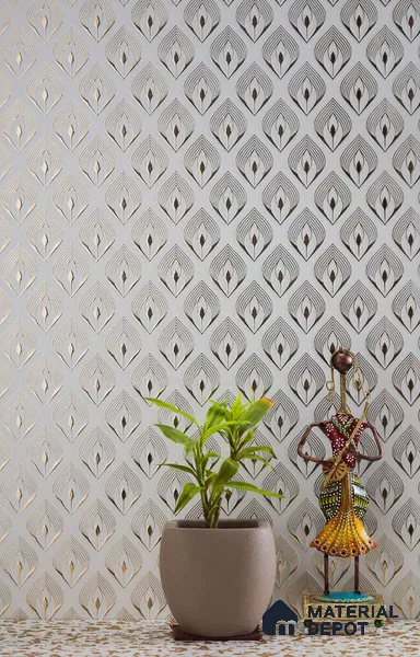 Grey Luxury Look Charcoal Decorative Wall Panel PN 05088 8 ft x 2 ft - 4 mm | Suitable for Feature Wall, TV Unit & Living Room | Width is Subjected to 5% Variation