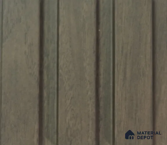 PN 00040 Slate Patterned Wooden 9.5 ft x 4.7 inch Premium MDF Louver/Panel - 18 mm | Image 01