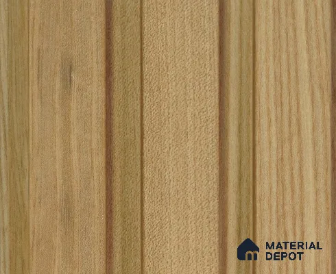 Brown Wooden Louver PN 00041 9.5 ft x 4.7 inch MDF Panel - 18 mm | Suitable for Feature Wall, TV Unit & Living Room | Width is Subjected to 5% Variation