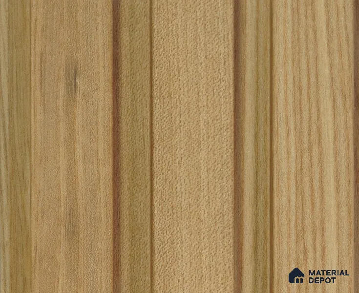 Brown Wooden Louver PN 00041 9.5 ft x 4.7 inch MDF Panel - 18 mm | Suitable for Feature Wall, TV Unit & Living Room | Width is Subjected to 5% Variation