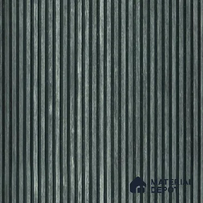 Black Wooden Louver PN 01627 I 8 ft x 12 inch Charcoal Panel - 8 mm | Suitable for Feature Wall, TV Unit & Living Room | Width is Subjected to 5% Variation