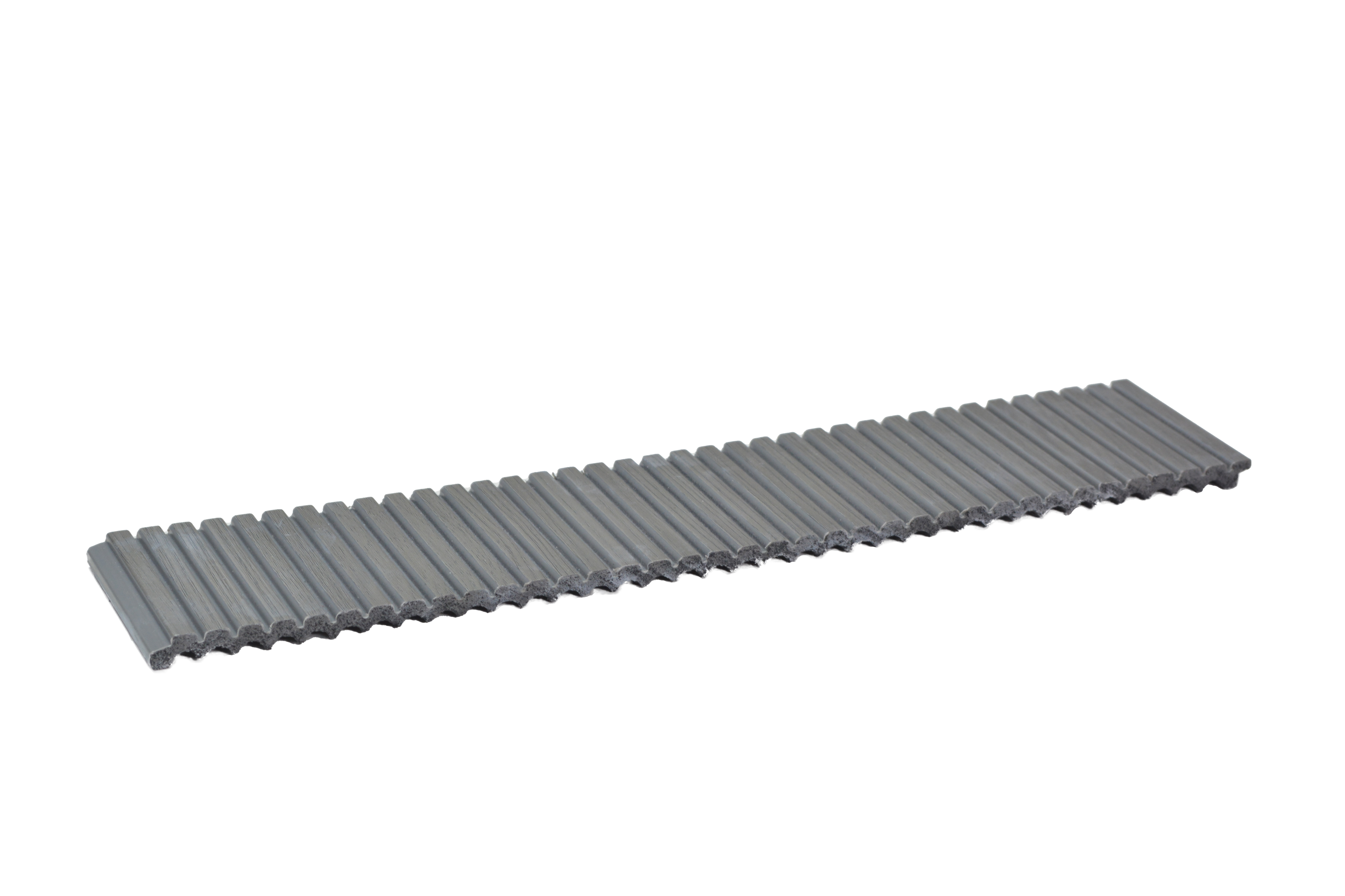 Grey Wooden Louver PN 01627 D 8 ft x 12 inch Charcoal Panel - 8 mm | Suitable for Feature Wall, TV Unit & Living Room | Width is Subjected to 5% Variation