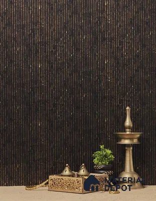 Rustic Brown Wooden Louver PN 01627 E 8 ft x 12 inch Charcoal Panel - 8 mm | Suitable for Feature Wall, TV Unit & Living Room | Width is Subjected to 5% Variation