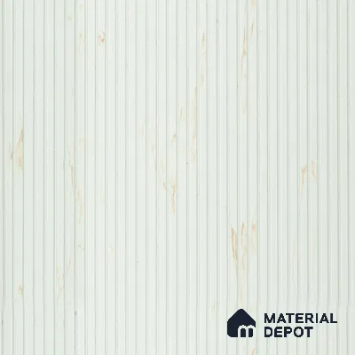 White Marble Louver PN 01627 J 8 ft x 12 inch Charcoal Panel - 8 mm | Suitable for Feature Wall, TV Unit & Living Room | Width is Subjected to 5% Variation