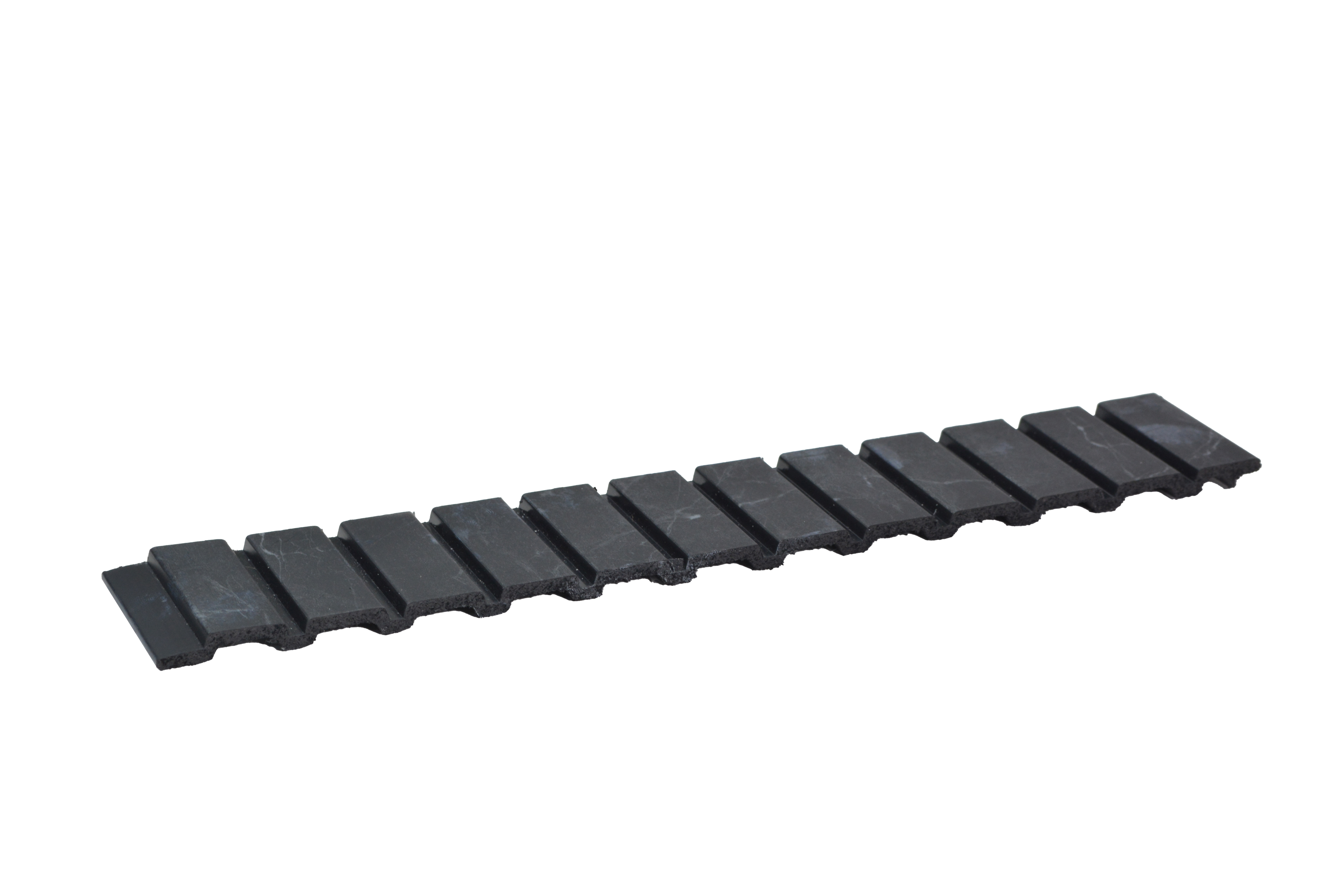 Black Marble Louver PN 01629 D 8 ft x 12 inch Charcoal Panel - 8 mm | Suitable for Feature Wall, TV Unit & Living Room | Width is Subjected to 5% Variation