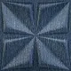Blue Bloom 3D Wall Panel | 1.6 ft x 1.6 ft | Electric Blue - 15 mm | Image 01
