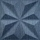 Blue Crystal 3D Wall Panel | 1.6 ft x 1.6 ft | Electric Blue - 15 mm | Image 01