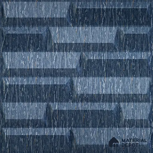 Blue Vault PVC Matte Finish 3D Wall Panel | 20 in x 20 in | Electric Blue - 15 mm | Suitable for Dining, Feature Wall & TV Unit | Width is Subjected to 5% Variation
