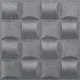 Grey Block 3D Wall Panel | 1.6 ft x 1.6 ft | Gray Marble - 15 mm | Image 01