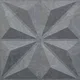 Grey Crystal 3D Wall Panel | 1.6 ft x 1.6 ft | Gray Marble - 15 mm | Image 01