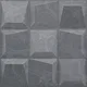 Grey Cubical 3D Wall Panel | 1.6 ft x 1.6 ft | Gray Marble - 15 mm | Image 01