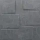 Grey Stream 3D Wall Panel | 1.6 ft x 1.6 ft | Gray Marble - 15 mm | Image 01