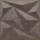 Brown Alps 3D Wall Panel | 1.6 ft x 1.6 ft | Magnum Brown - 15 mm | Image 01