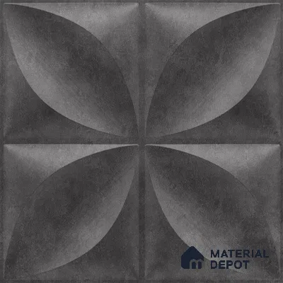 Grey Butterfly PVC Matte Finish 3D Wall Panel | 20 in x 20 in | Nexa Gray - 15 mm | Suitable for Dining, Feature Wall & TV Unit | Width is Subjected to 5% Variation