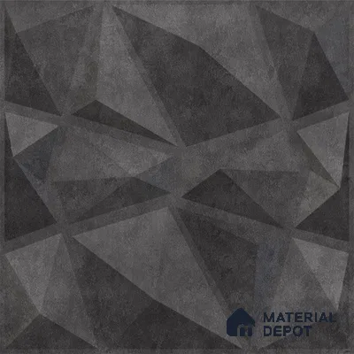 Grey Stone PVC Matte Finish 3D Wall Panel | 20 in x 20 in | Nexa Gray - 15 mm | Suitable for Dining, Feature Wall & TV Unit | Width is Subjected to 5% Variation