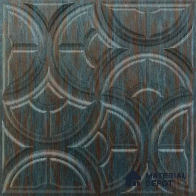 Black Luna PVC Matte Finish 3D Wall Panel | 20 in x 20 in | Rustic Wood - 15 mm | Suitable for Dining, Feature Wall & TV Unit | Width is Subjected to 5% Variation