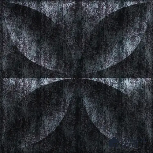 Black Butterfly PVC Matte Finish 3D Wall Panel | 20 in x 20 in | Thunder Black - 15 mm | Suitable for Dining, Feature Wall & TV Unit | Width is Subjected to 5% Variation