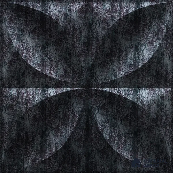 Black Butterfly PVC Matte Finish 3D Wall Panel | 20 in x 20 in | Thunder Black - 15 mm | Suitable for Dining, Feature Wall & TV Unit | Width is Subjected to 5% Variation