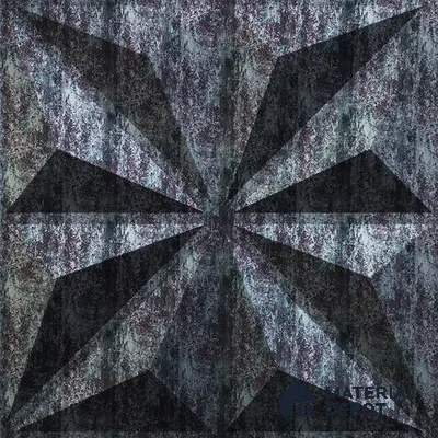 Black Crystal PVC Matte Finish 3D Wall Panel | 20 in x 20 in | Thunder Black - 15 mm | Suitable for Dining, Feature Wall & TV Unit | Width is Subjected to 5% Variation