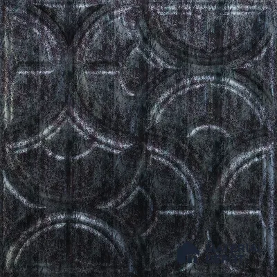 Black Luna PVC Matte Finish 3D Wall Panel | 20 in x 20 in | Thunder Black - 15 mm | Suitable for Dining, Feature Wall & TV Unit | Width is Subjected to 5% Variation