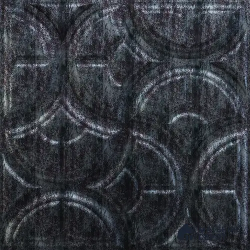 Black Luna PVC Matte Finish 3D Wall Panel | 20 in x 20 in | Thunder Black - 15 mm | Suitable for Dining, Feature Wall & TV Unit | Width is Subjected to 5% Variation