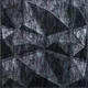 Black Stone 3D Wall Panel | 1.6 ft x 1.6 ft | Thunder Black - 15 mm | Image 01