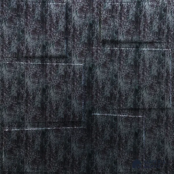 Black Stream PVC Matte Finish 3D Wall Panel | 20 in x 20 in | Thunder Black - 15 mm | Suitable for Dining, Feature Wall & TV Unit | Width is Subjected to 5% Variation