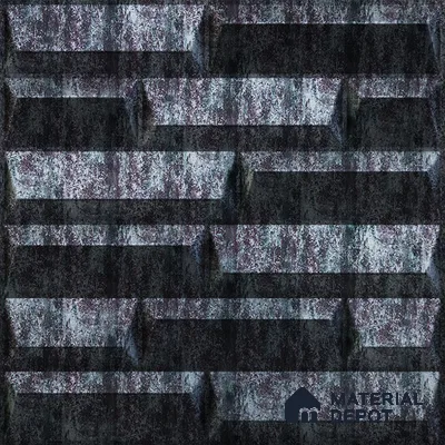 Black Vault PVC Matte Finish 3D Wall Panel | 20 in x 20 in | Thunder Black - 15 mm | Suitable for Dining, Feature Wall & TV Unit | Width is Subjected to 5% Variation