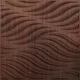 Brown Swirl 3D Wall Panel | 1.6 ft x 1.6 ft | Walnut Wood - 15 mm | Image 01