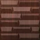 Brown Vault 3D Wall Panel | 1.6 ft x 1.6 ft | Walnut Wood - 15 mm | Image 01