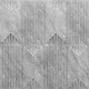 White Artisan 3D Wall Panel | 1.6 ft x 1.6 ft | White Marble - 15 mm | Image 01