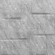 White Stream 3D Wall Panel | 1.6 ft x 1.6 ft | White Marble - 15 mm | Image 01