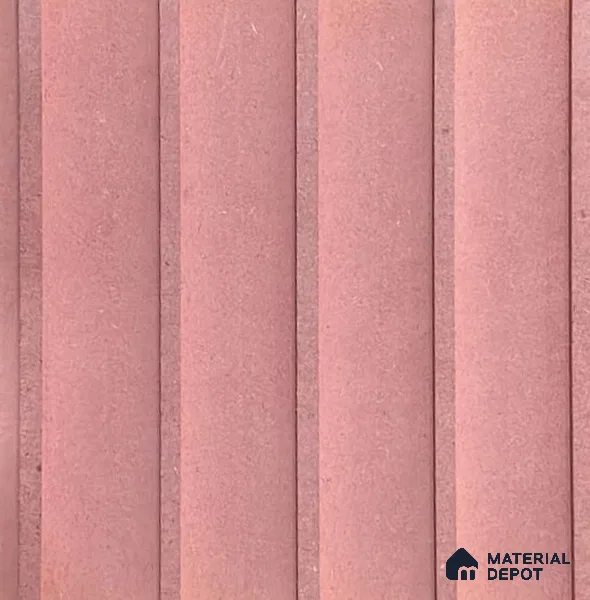 2005 Fluted 8 ft x 4 ft MDF - 12 mm