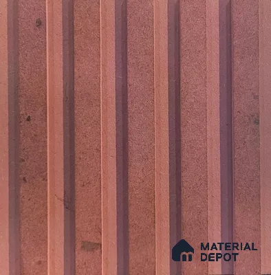 Green HDHMR 906 Fluted 8 ft x 4 ft Board - 17 mm