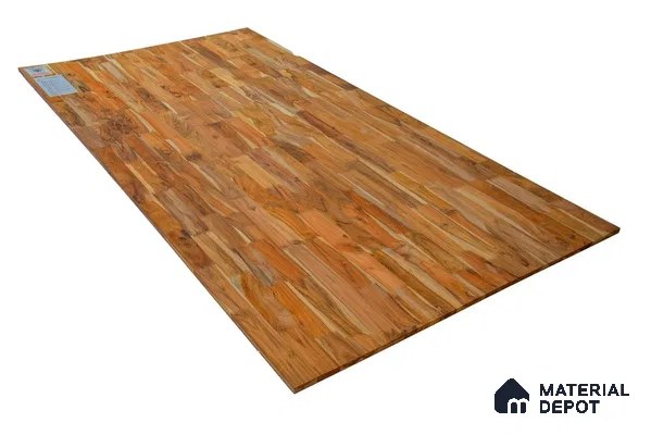 CB 00011 Teak 8 ft x 4 ft Finger Joint Board - 12 mm