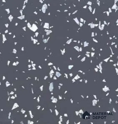 Grey Terrazzo Look 1008 SM 8 ft x 4 ft Texture Finish Decorative Laminate - 1 mm | Suitable for TV Unit, Wardrobe, Kitchen Cabinets