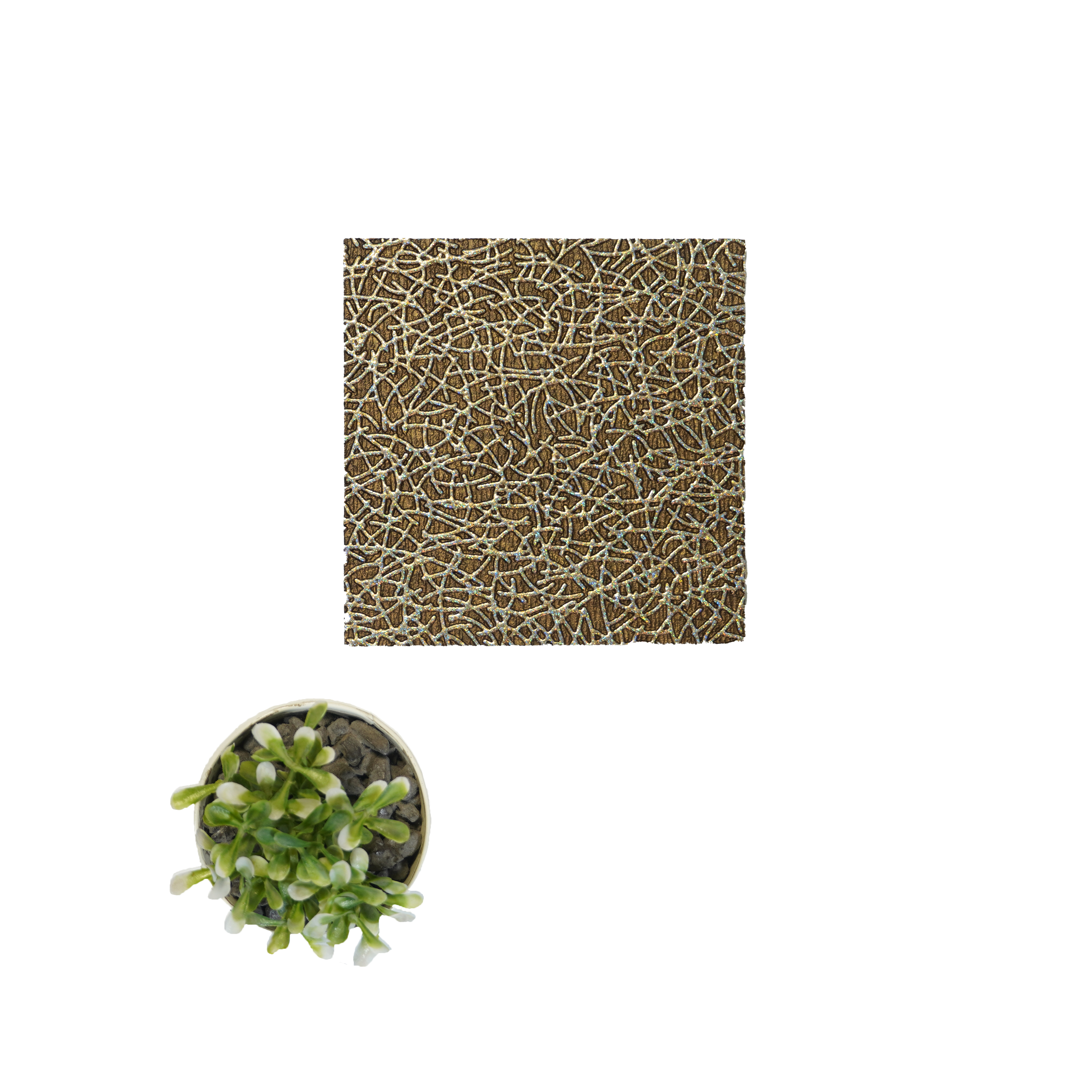 Trend 1107 Charcoal Decorative Wall Panel | 8 ft x 2 ft - 4 mm | Width is Subjected to 5% Variation