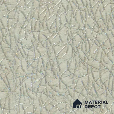 Cream Patterned Look Charcoal Decorative Wall Panel PN 04512 8 ft x 2 ft - 4 mm | Suitable for Feature Wall, TV Unit & Living Room | Width is Subjected to 5% Variation