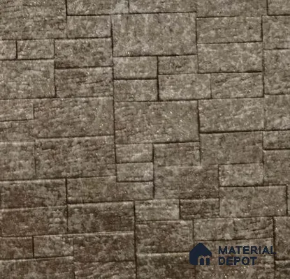 Trend 1123 Charcoal Decorative Wall Panel | 8 ft x 2 ft - 4 mm | Width is Subjected to 5% Variation