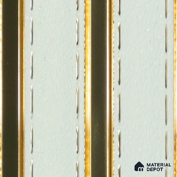 White Patterned Louver PN 04545 8 ft x 4.9 inch Charcoal Panel - 12 mm | Suitable for Feature Wall, TV Unit & Living Room | Width is Subjected to 5% Variation