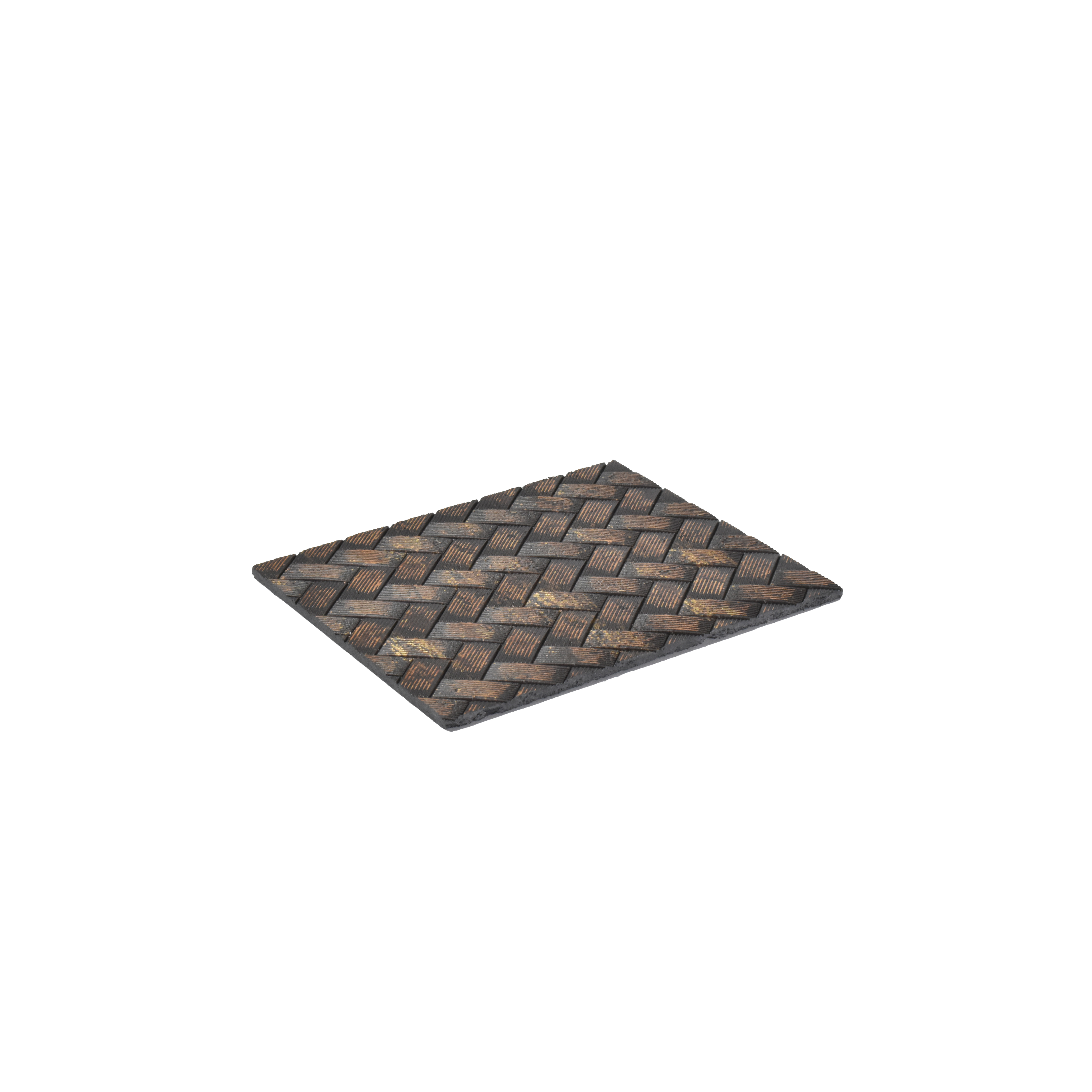 Brown Patterned Look Charcoal Decorative Wall Panel PN 04528 8 ft x 2 ft - 4 mm | Suitable for Feature Wall, TV Unit & Living Room | Width is Subjected to 5% Variation