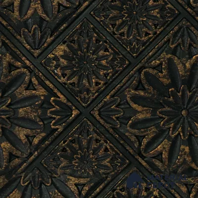 Brown Patterned Look Charcoal Decorative Wall Panel PN 04543 8 ft x 2 ft - 4 mm | Suitable for Feature Wall, TV Unit & Living Room | Width is Subjected to 5% Variation