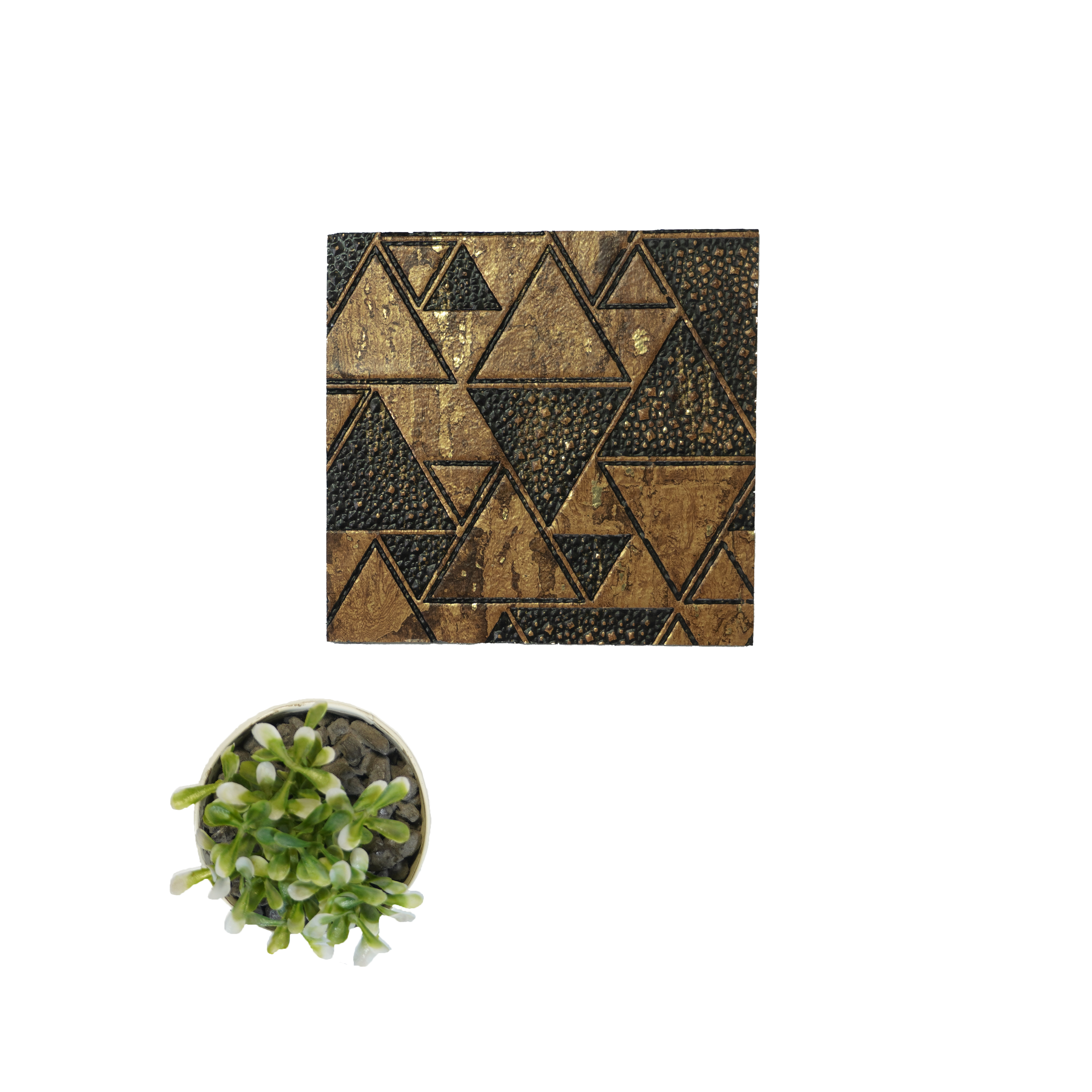 Trend 1150 Charcoal Decorative Wall Panel | 8 ft x 2 ft - 4 mm | Width is Subjected to 5% Variation