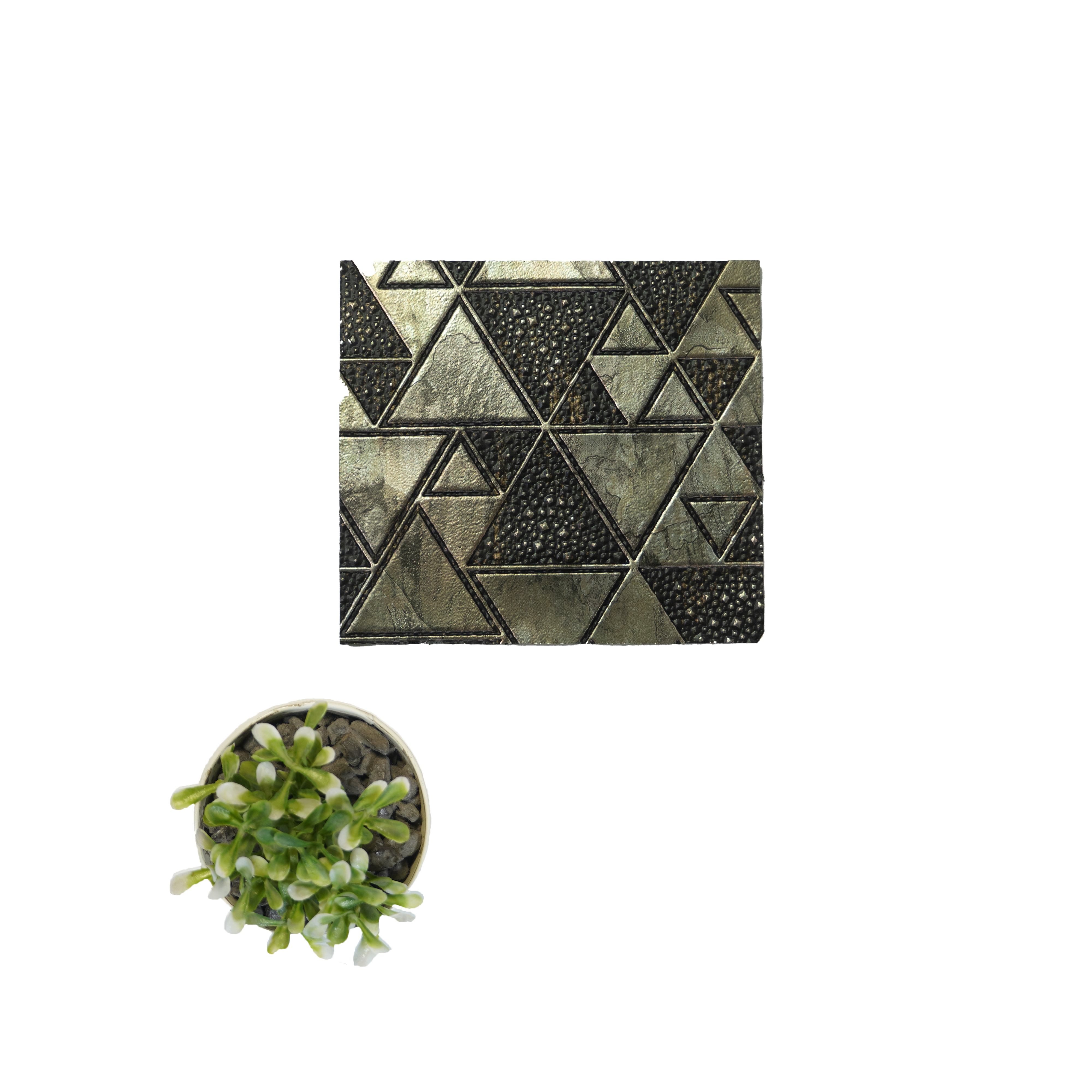Trend 1152 Charcoal Decorative Wall Panel | 8 ft x 2 ft - 4 mm | Width is Subjected to 5% Variation