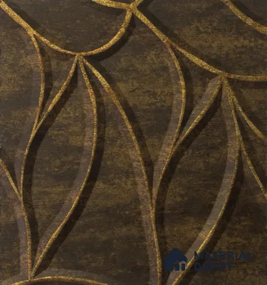 Gold Patterned Look Charcoal Decorative Wall Panel PN 04539 8 ft x 2 ft - 4 mm | Suitable for Feature Wall, TV Unit & Living Room | Width is Subjected to 5% Variation