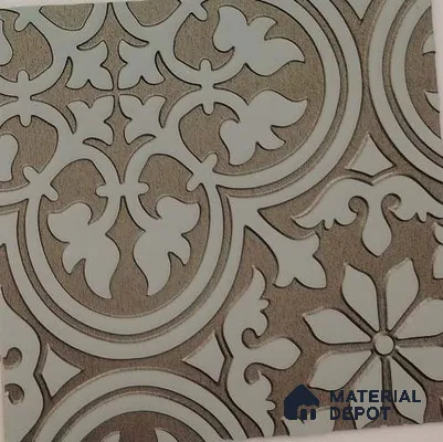 Brown Patterned Look Charcoal Decorative Wall Panel 1171 8 ft x 2 ft - 4 mm | Suitable for Feature Wall, TV Unit & Living Room | Width is Subjected to 5% Variation