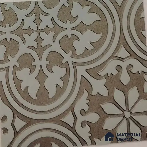 Brown Patterned Look Charcoal Decorative Wall Panel 1171 8 ft x 2 ft - 4 mm | Suitable for Feature Wall, TV Unit & Living Room | Width is Subjected to 5% Variation