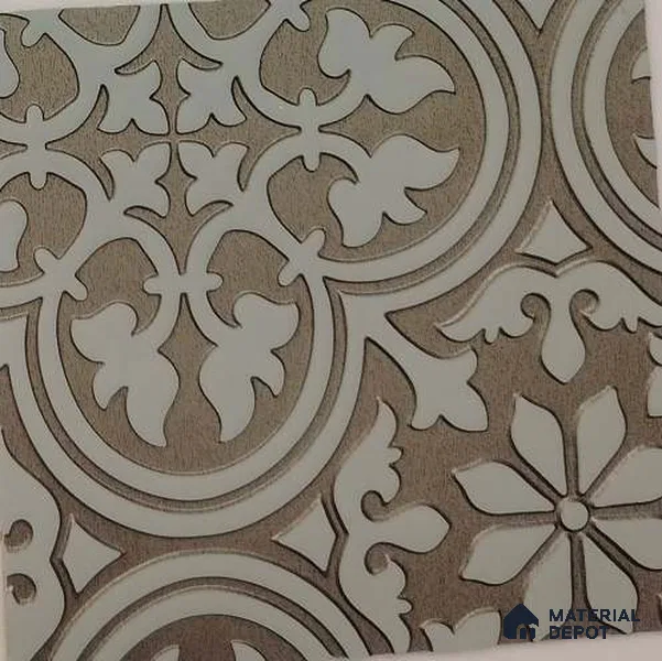 Brown Patterned Look Charcoal Decorative Wall Panel 1171 8 ft x 2 ft - 4 mm | Suitable for Feature Wall, TV Unit & Living Room | Width is Subjected to 5% Variation